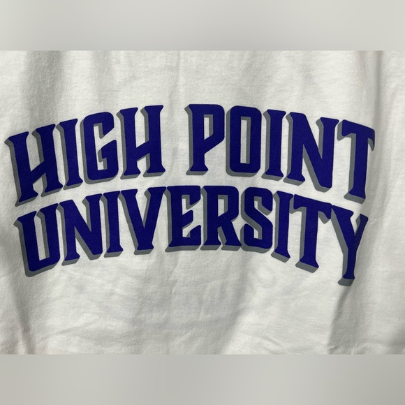 High Point University Panthers White T-Shirt - Picture 3 of 7